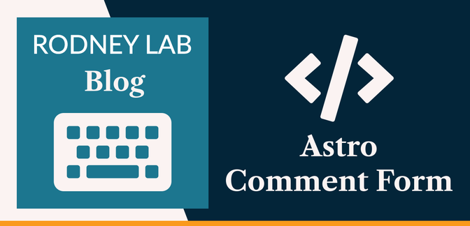 Astro Comment Form