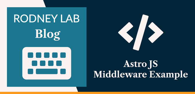 Astro JS Middleware Example
