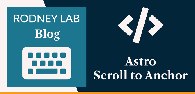 Astro Scroll to Anchor