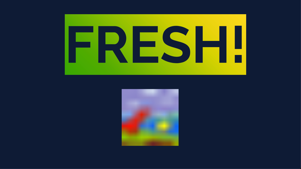 Deno Fresh WASM: Screen capture shows a browser window with the word FRESH as title and a blurred image below.
