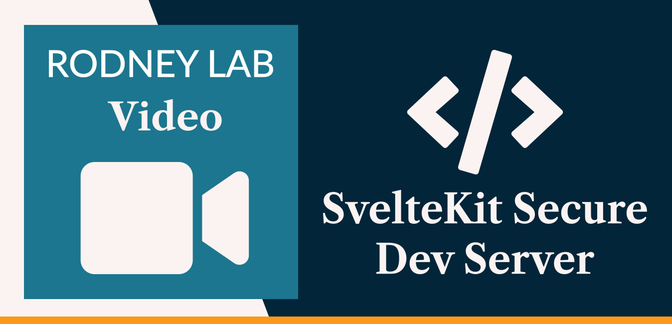 SvelteKit Secure Dev Server